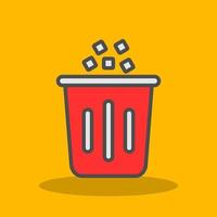 Litter Vector Icon Design