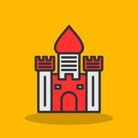 Castle Vector Icon Design