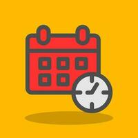 Schedule Vector Icon Design