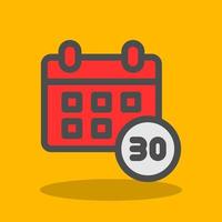 Schedule Day Vector Icon Design