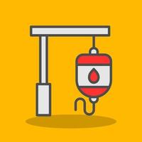 Blood Transfusion Vector Icon Design