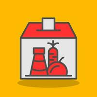 Food Donation Vector Icon Design