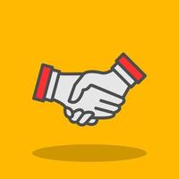 Handshake Vector Icon Design