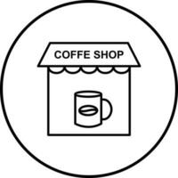 Coffee Shop Vector Icon
