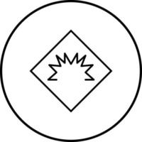 Danger of Welding Flash Vector Icon