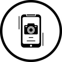 icono de vector de camara