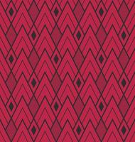 Art deco style background. Seamless geometric pattern. Color viva magenta. Design texture elements for banners, covers, posters, backdrops, walls. Vector illustration.