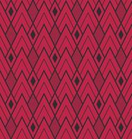 Art deco style background. Seamless geometric pattern. Color viva magenta. Design texture elements for banners, covers, posters, backdrops, walls. Vector illustration.