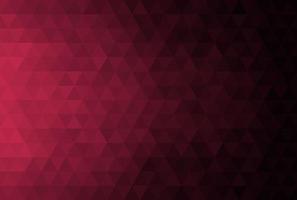 Gradient mosaic triangle background pattern. Color viva magenta and black. Design texture elements for banners, covers, posters, backdrops, walls. Vector illustration.