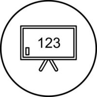 Unique Classroom Board Vector Icon