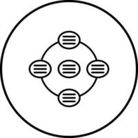 Unique Strategy Connsultation Vector Icon