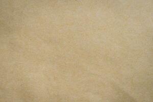 Close up brown paper texture and background with space. photo