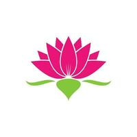 Beauty Vector Lotus flowers design logo Template