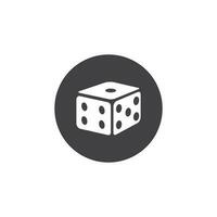 dice cubes icon vector illustration design