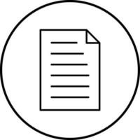 Unique Document Vector Icon