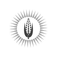 corn vector icon illustration design