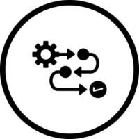 Process Vector Icon