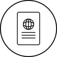 Unique Global Report Vector Icon