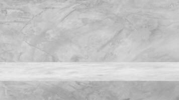 concrete texture table product display background with copy space. photo
