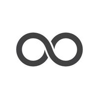 infinito logo vector icono