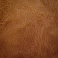 Close up brown leather texture and background photo