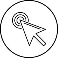 Unique Click Vector Icon