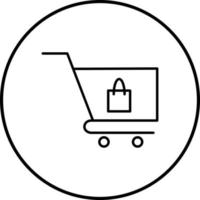 Unique Cart Vector Icon