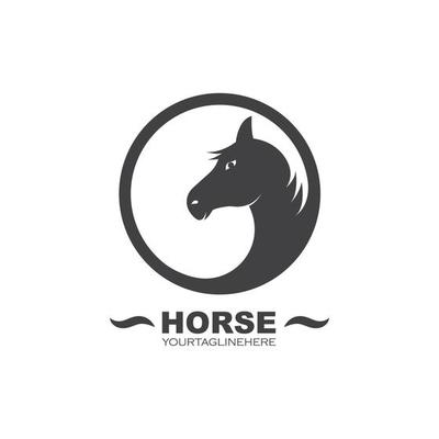 Horse Logo Vector Art, Icons, and Graphics for Free Download