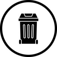 icono de vector de basura