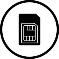Sim Card Vector Icon