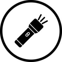 Flashlight Vector Icon