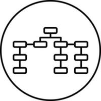 Unique Seo Structure Vector Icon