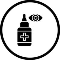 Eye Drop Vector Icon