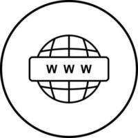 World Wide Web Vector Icon