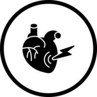 Heart Attack Vector Icon
