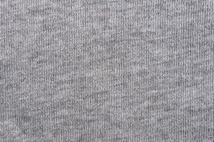 close up gray fabric texture and background with space. photo