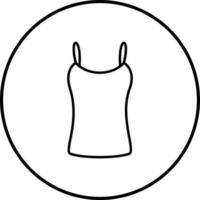 Ladies Vest Vector Icon