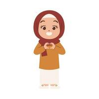 Muslim Woman illustration vector