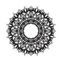 Hand drawn mandala. decoration in ethnic oriental  doodle ornament. vector