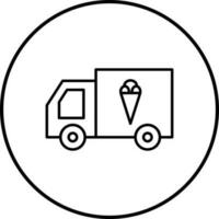 Icecream Van Vector Icon