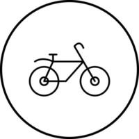 icono de vector de bicicleta