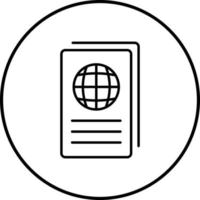 icono de vector de informe global