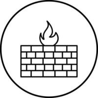 Firewall Vector Icon