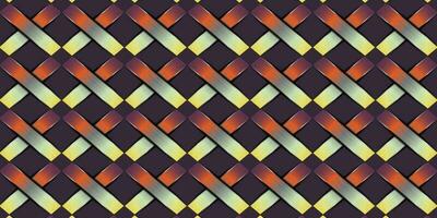 abstract retro color geometric background design vector