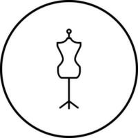 Dress Holder Vector Icon