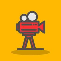 Video Recording Vector Icon Design