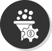 diseño de icono de vector de optimización de tasa de conversión