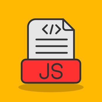 Javascript File Vector Icon Design