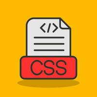 Css File Vector Icon Design