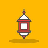 Arabic Lamp Vector Icon Design